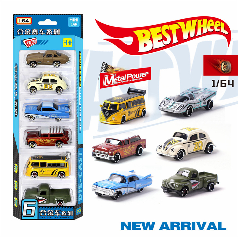 1:64 Alloy retro racing car 6- - Vintage And Collectible Toys recension och pris