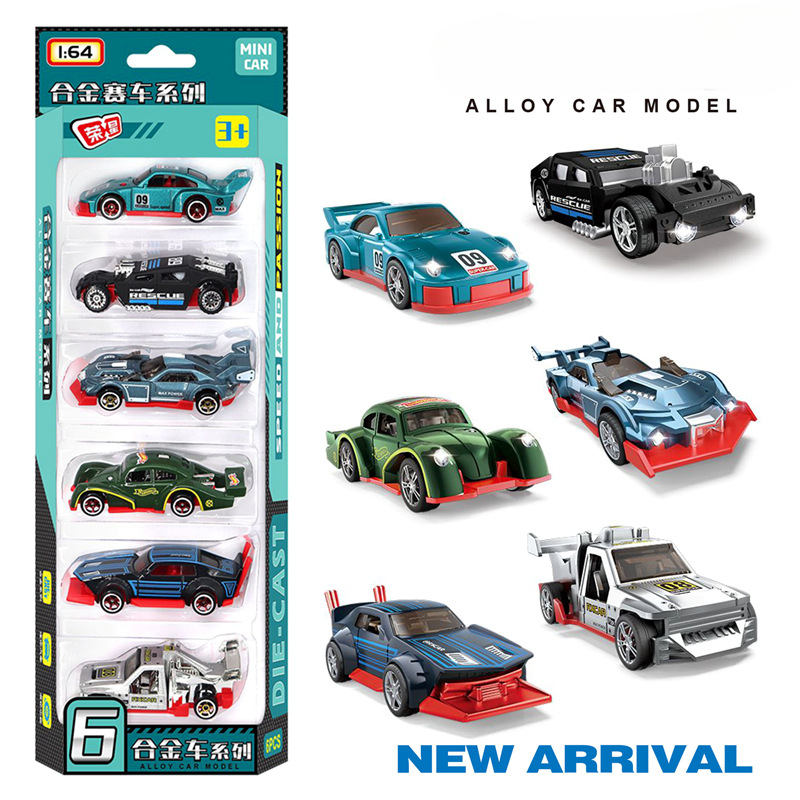 1:64 Alloy retro racing car 6- - Vintage And Collectible Toys recension och pris