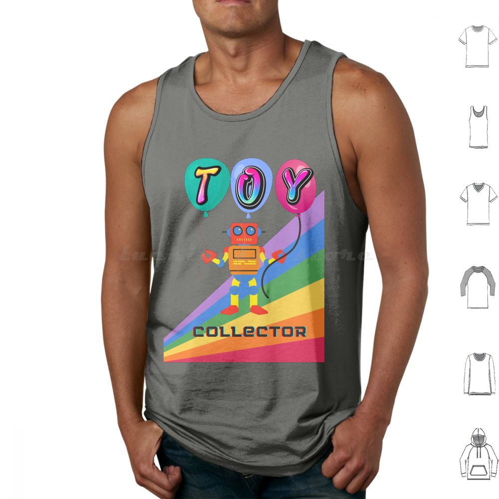 Toy Collector Tank Tops Print  - Vintage And Collectible Toys recension och pris