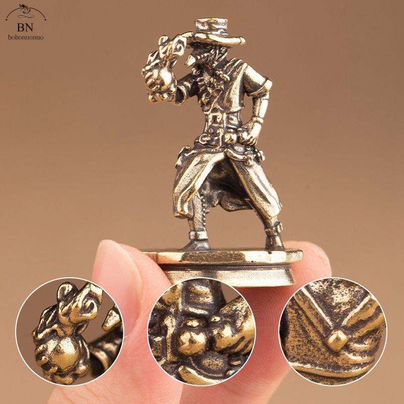 solid Brass Dance Cowboy Figur - Vintage And Collectible Toys recension och pris