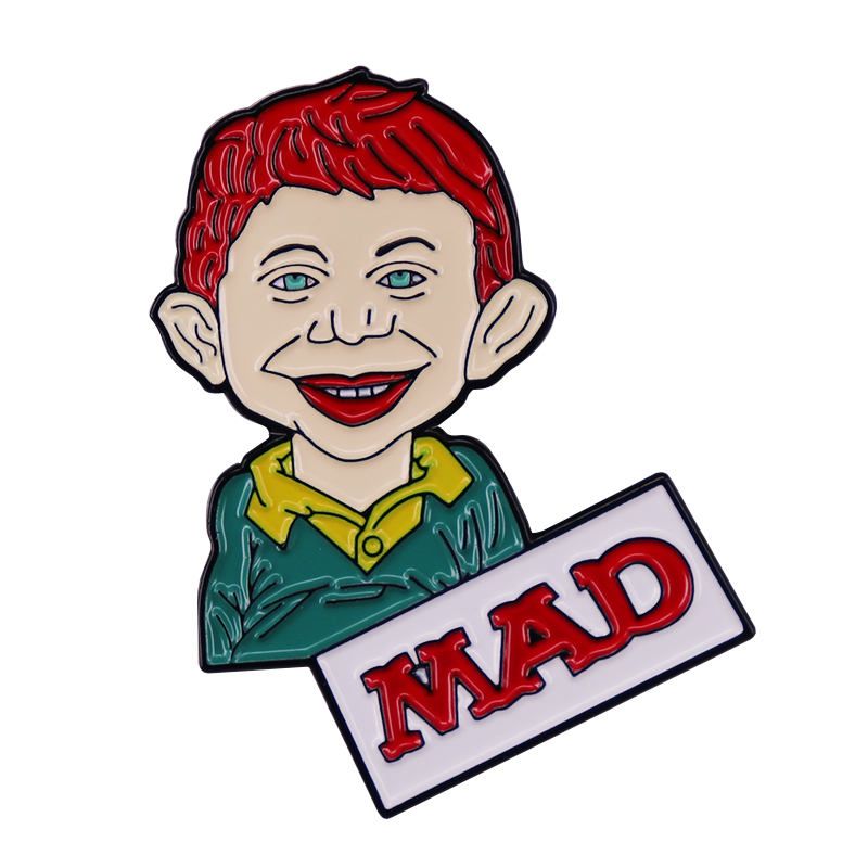 MAD Magazine Alfred E. Neuman  - Vintage Collectible Pins recension och pris