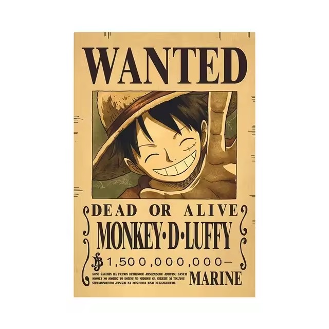 Anime One Piece Bounty Wanted  - Vintage And Collectible Toys recension och pris