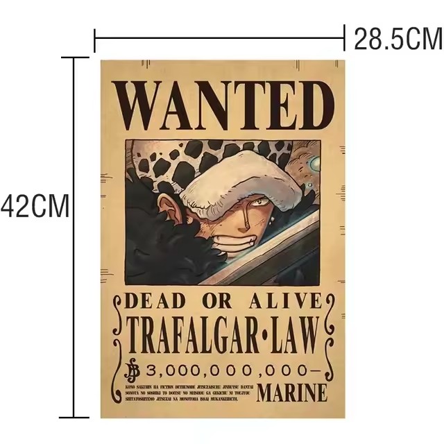 Anime One Piece Bounty Wanted  - Vintage And Collectible Toys recension och pris