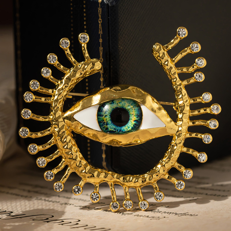 Evil Eye Badges Halloween Cosp - Vintage Collectible Pins recension och pris