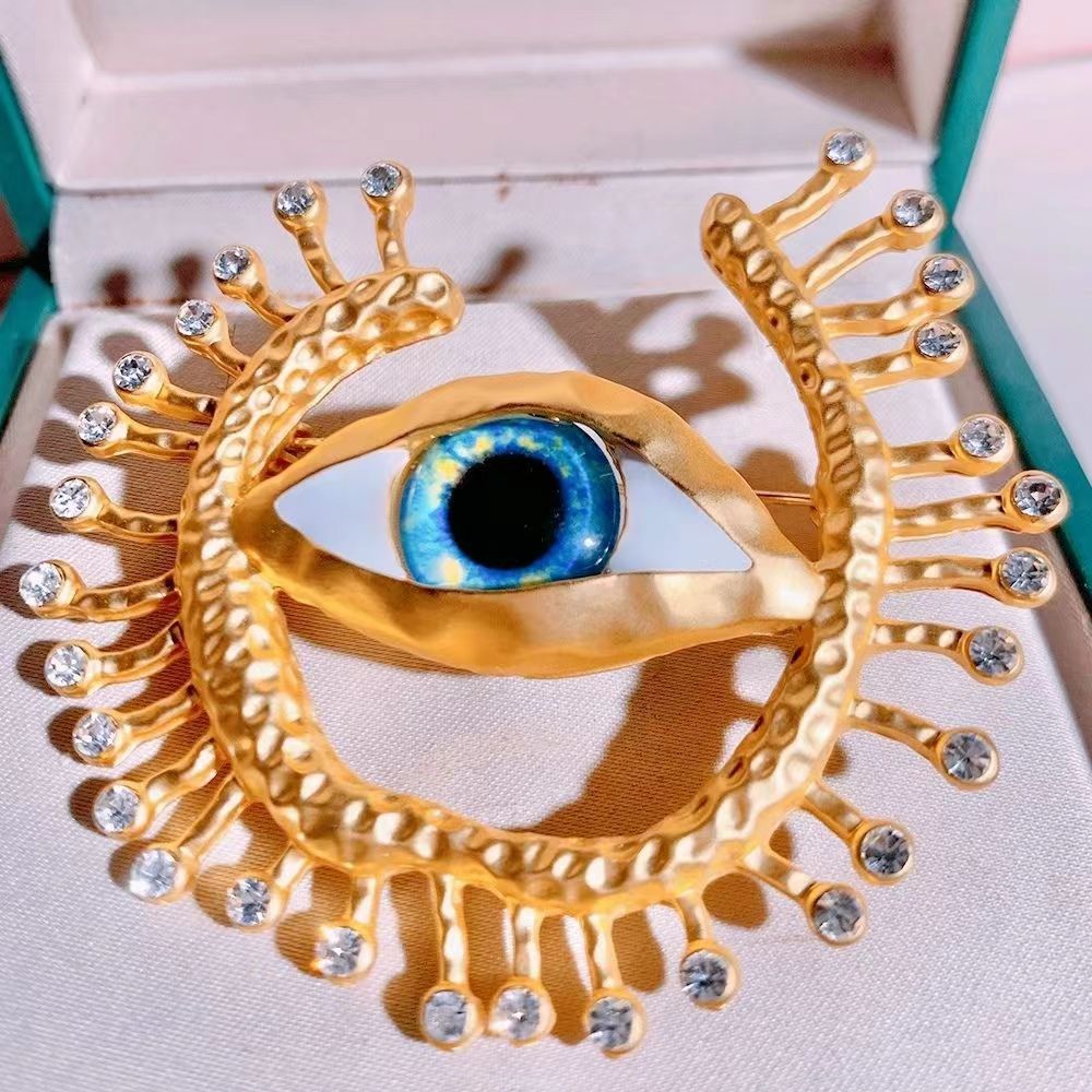 Evil Eye Badges Halloween Cosp - Vintage Collectible Pins recension och pris