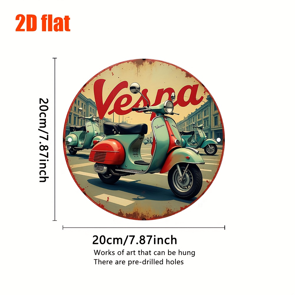 2D Flat, 2D Flat Retro Vesna S - Vintage Collectible Signs recension och pris