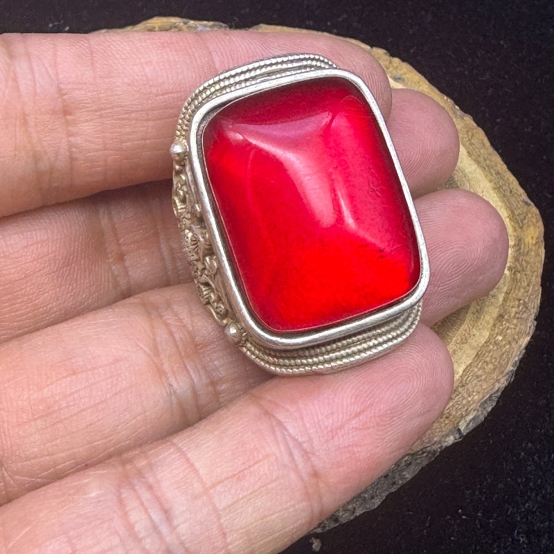 Retro Antiqued Tibetan Silver  - Vintage Collectible Jewelry recension och pris