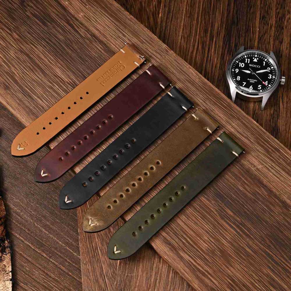 WOCCI Oil Wax Leather Watch St - Vintage Collectible Pins recension och pris