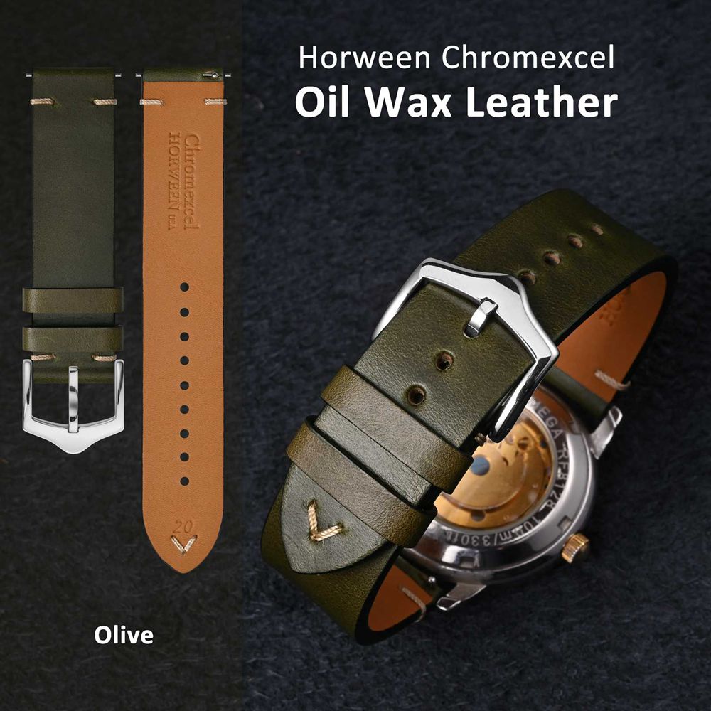 WOCCI Oil Wax Leather Watch St - Vintage Collectible Pins recension och pris