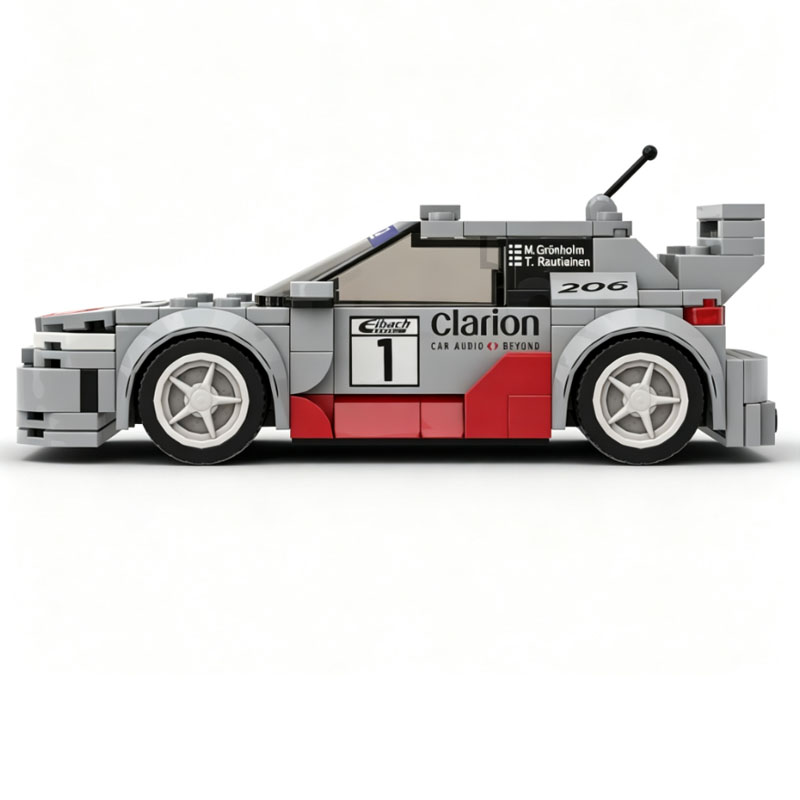 Vintage Rally Race Car Buildin - Vintage And Collectible Toys recension och pris